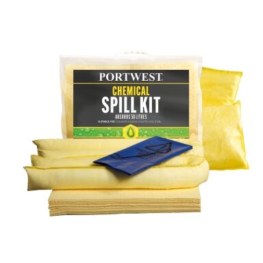 50 litru ķīmiskā absorbenta komplekts Portwest SM91