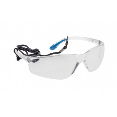 Aizsargbrilles Högert HT5K012 caurspīdīgas, ar auklu Aizsargbrilles Högert HT5K012 caurspīdīgas, ar auklu