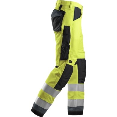 Рабочие брюки AllroundWork Hi-Vis SNICKERS WORKWEAR 2 Рабочие брюки AllroundWork Hi-Vis SNICKERS WORKWEAR 2