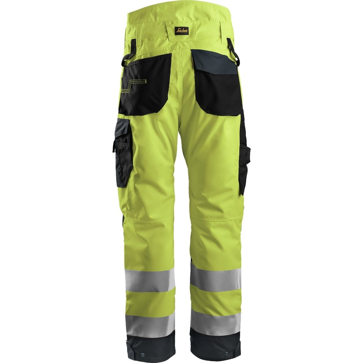 Apsildāmās bikses+ AllroundWork Hi-Vis 37.5® SNICKERS WORKWEAR, dzeltenas 1 Apsildāmās bikses+ AllroundWork Hi-Vis 37.5® SNICKERS WORKWEAR, dzeltenas 1