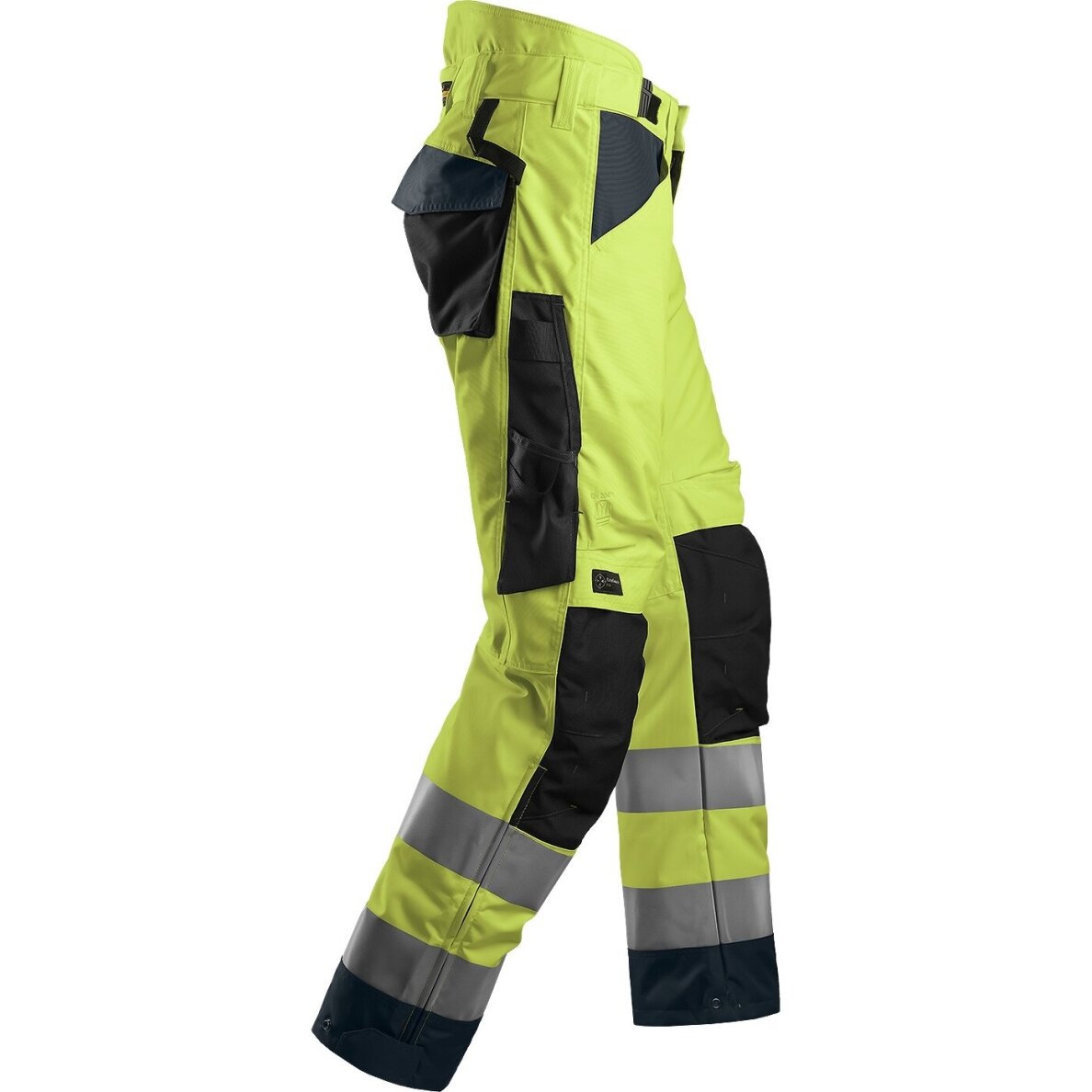 Apsildāmās bikses+ AllroundWork Hi-Vis 37.5® SNICKERS WORKWEAR, dzeltenas 2 Apsildāmās bikses+ AllroundWork Hi-Vis 37.5® SNICKERS WORKWEAR, dzeltenas 2
