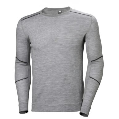 Apakškrekls HELLY HANSEN Lifa Merino Crewneck, pelēks