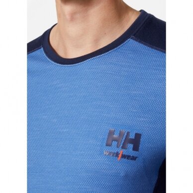 Apakškrekls HELLY HANSEN Lifa Merino Crewneck, gaiši zils 2 Apakškrekls HELLY HANSEN Lifa Merino Crewneck, gaiši zils 2
