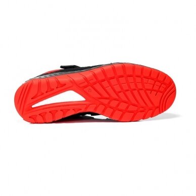 Apavi ELTEN Lonny Red Easy ESD S1P, melni/sarkani 5