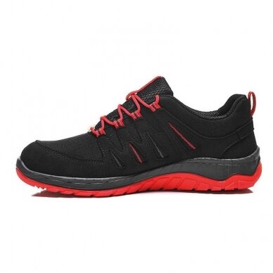 Apavi ELTEN Maddox Black Red Low ESD S3 SRC, melns/sarkans 3