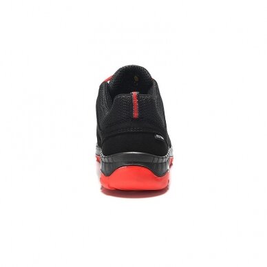 Apavi ELTEN Maddox Black Red LOW O2, melni/sarkani 4