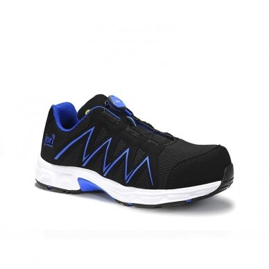 Apavi ELTEN Speedy Boa Black Blue Low ESD S1P