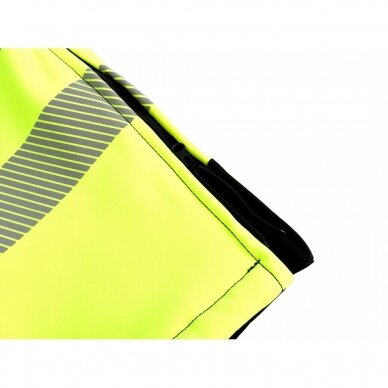 Apsildāmās Pesso softshell bikses BARNABI, melnas ar dzeltenu apdari 6 Apsildāmās Pesso softshell bikses BARNABI, melnas ar dzeltenu apdari 6