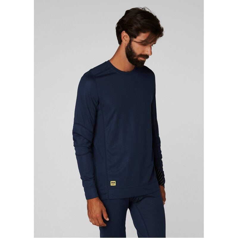 Apatiniai marškinėliai HELLY HANSEN Lifa Crewneck, tamsiai mėlyni 2 Apatiniai marškinėliai HELLY HANSEN Lifa Crewneck, tamsiai mėlyni 2