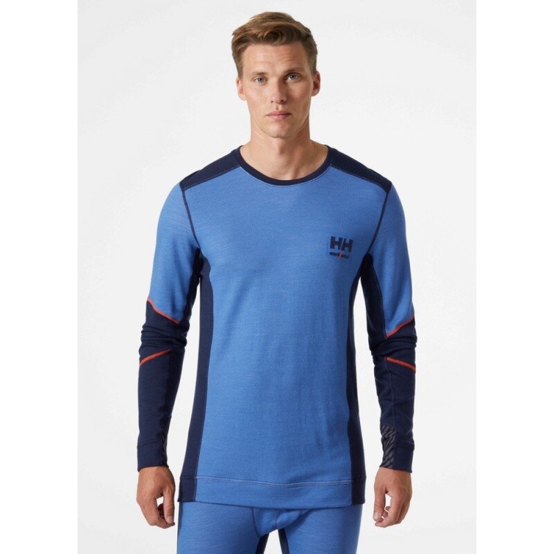 Apakškrekls HELLY HANSEN Lifa Merino Crewneck, gaiši zils 4 Apakškrekls HELLY HANSEN Lifa Merino Crewneck, gaiši zils 4