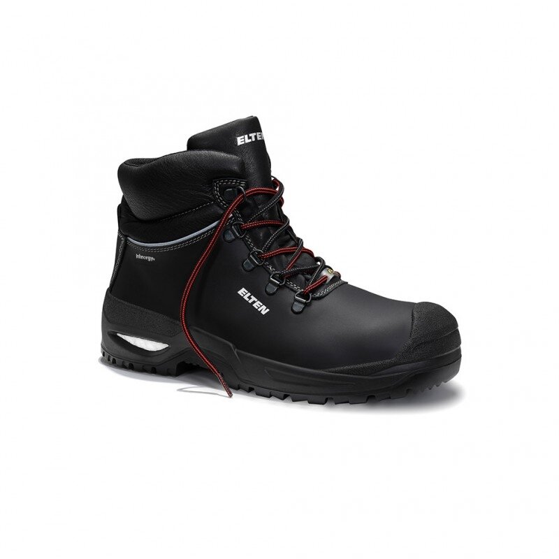 Apavi ELTEN Francesco XXSG Black Mid ESD S3, melni Apavi ELTEN Francesco XXSG Black Mid ESD S3, melni