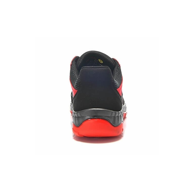 Apavi ELTEN Lonny Red Low S1P SR, melni/sarkani 4