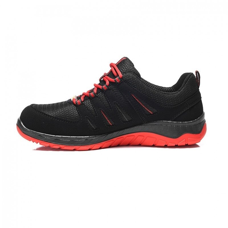 Apavi ELTEN Maddox Black Red LOW O2, melni/sarkani 3