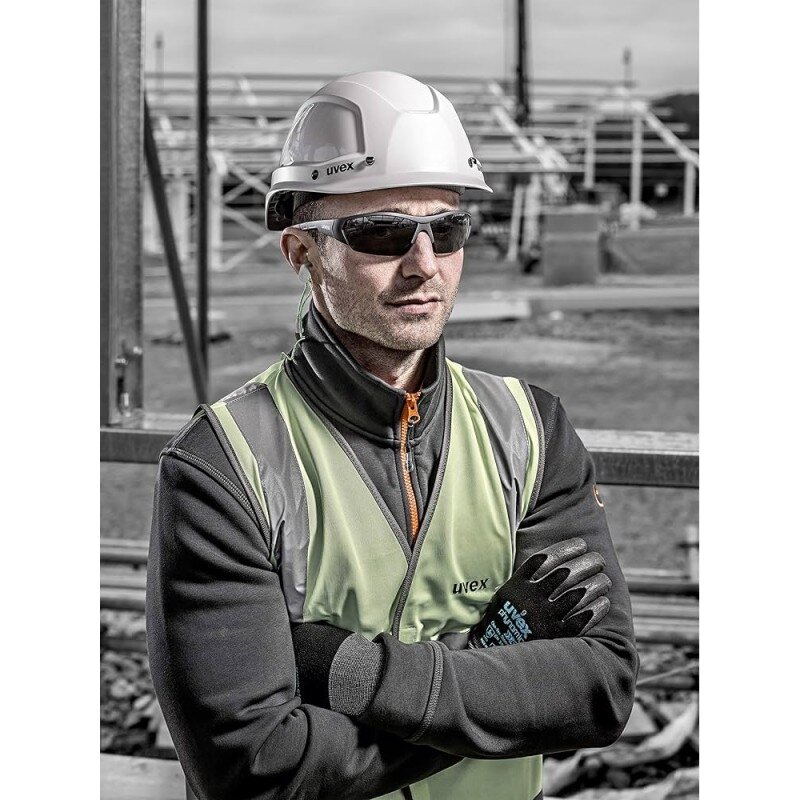 UVEX i-Works aizsargbrilles ar tumšām lēcām 1 UVEX i-Works aizsargbrilles ar tumšām lēcām 1