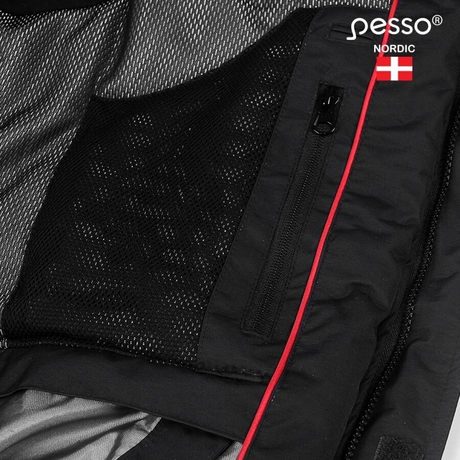 Apsildāma jaka Pesso Helsinki, melna 12