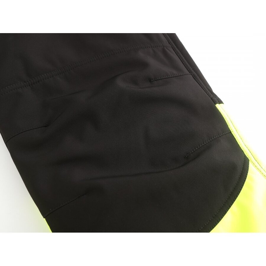 Apsildāmās Pesso softshell bikses BARNABI, melnas ar dzeltenu apdari 7 Apsildāmās Pesso softshell bikses BARNABI, melnas ar dzeltenu apdari 7