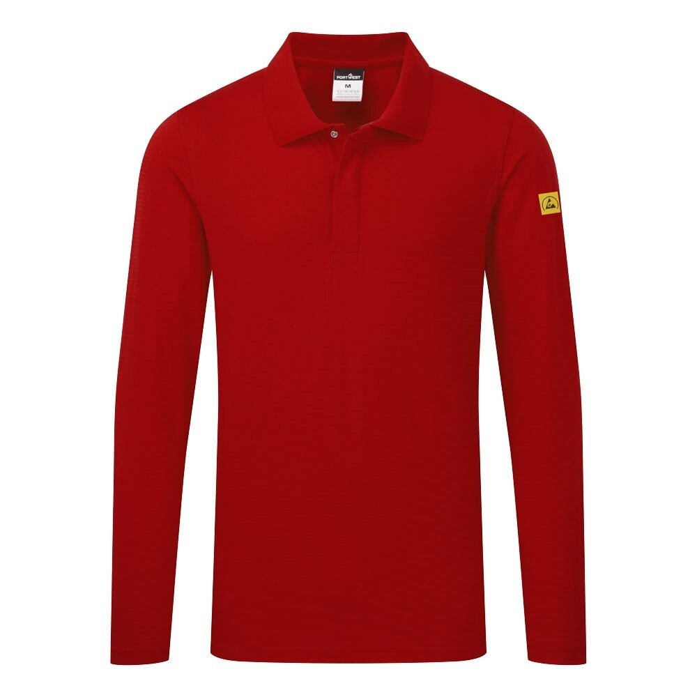 Antistatisks ESD PORTWEST AS23 polo krekls 6 Antistatisks ESD PORTWEST AS23 polo krekls 6
