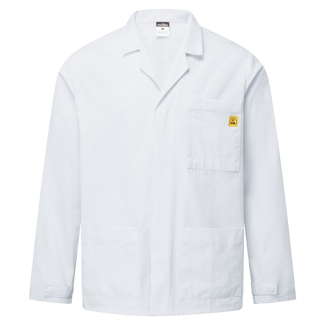 Antistatisks ESD PORTWEST AS18 laboratorijas halāts 3