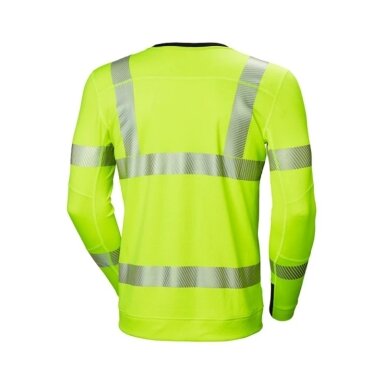 Šviesą atspindintys marškinėliai HELLY HANSEN ICU Lifa Active Crewneck, geltoni Šviesą atspindintys marškinėliai HELLY HANSEN ICU Lifa Active Crewneck, geltoni