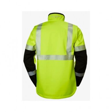 Atstarojoša jaka HELLY HANSEN ICU Softshell, dzeltena 1