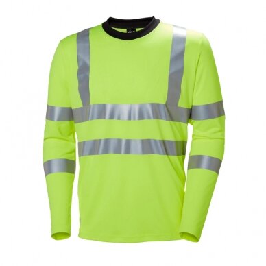 Atstarojošs T-krekls HELLY HANSEN Addvis T-krekls, dzeltens Atstarojošs T-krekls HELLY HANSEN Addvis T-krekls, dzeltens