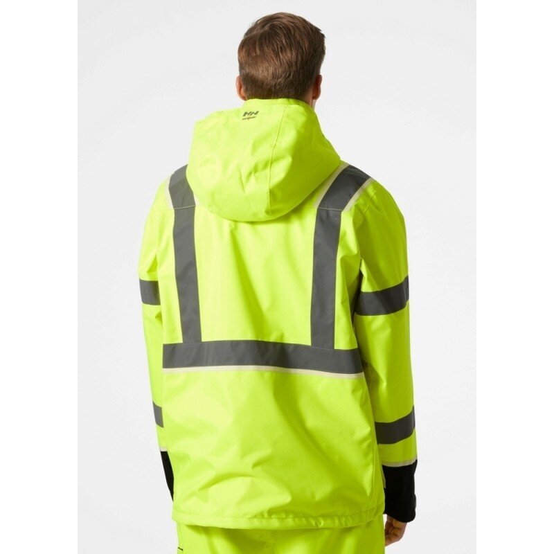 Atstarojošā jaka HELLY HANSEN UC-ME Shell Jacket, dzeltena 2 Atstarojošā jaka HELLY HANSEN UC-ME Shell Jacket, dzeltena 2