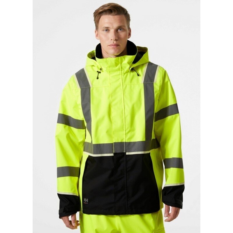 Atstarojošā jaka HELLY HANSEN UC-ME Shell Jacket, dzeltena 1 Atstarojošā jaka HELLY HANSEN UC-ME Shell Jacket, dzeltena 1