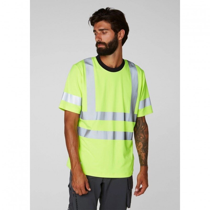 Atstarojošs T-krekls HELLY HANSEN Addvis, dzeltens 2