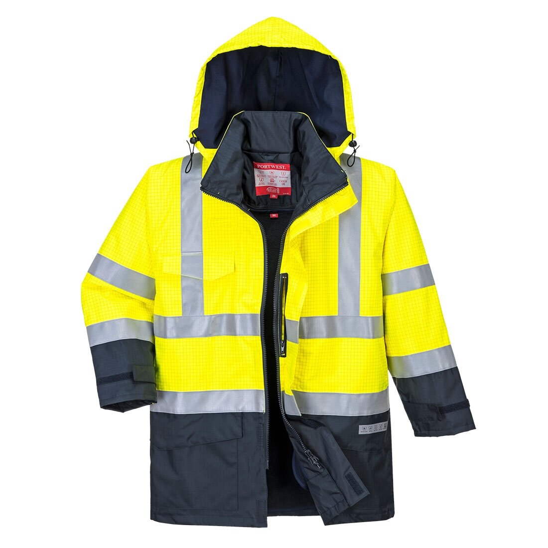 Gero matomumo apsauginė striukė nuo lietaus Portwest S779 8 Gero matomumo apsauginė striukė nuo lietaus Portwest S779 8