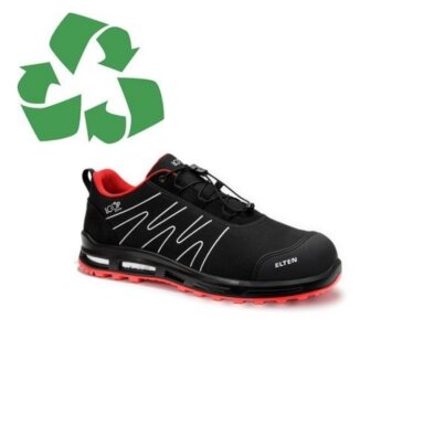 ELTEN ENNO XXT Pro Low ESD S3S apavi, melni/sarkani