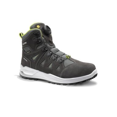Apavi ELTEN Riley XXF Boa GTX Mid ESD O2 WR CI, pelēki