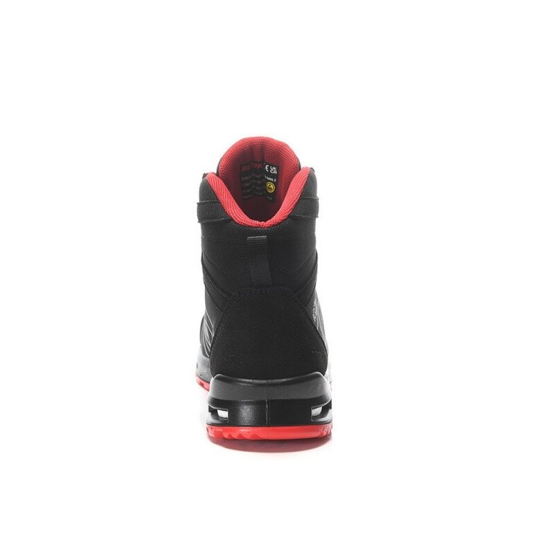 ELTEN ENNO XXT Pro Mid ESD S3S apavi, melni/sarkani 3