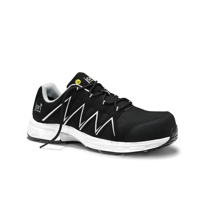 ELTEN Speedy melni-sudrabaini Low ESD S3 apavi, melni