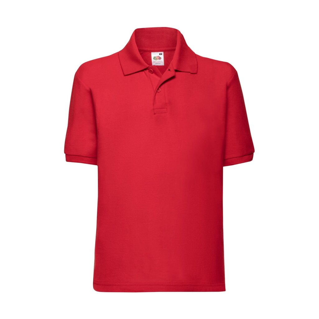 Bērnu Fruit of the Loom 63-417-0 polo krekls 48 Bērnu Fruit of the Loom 63-417-0 polo krekls 48