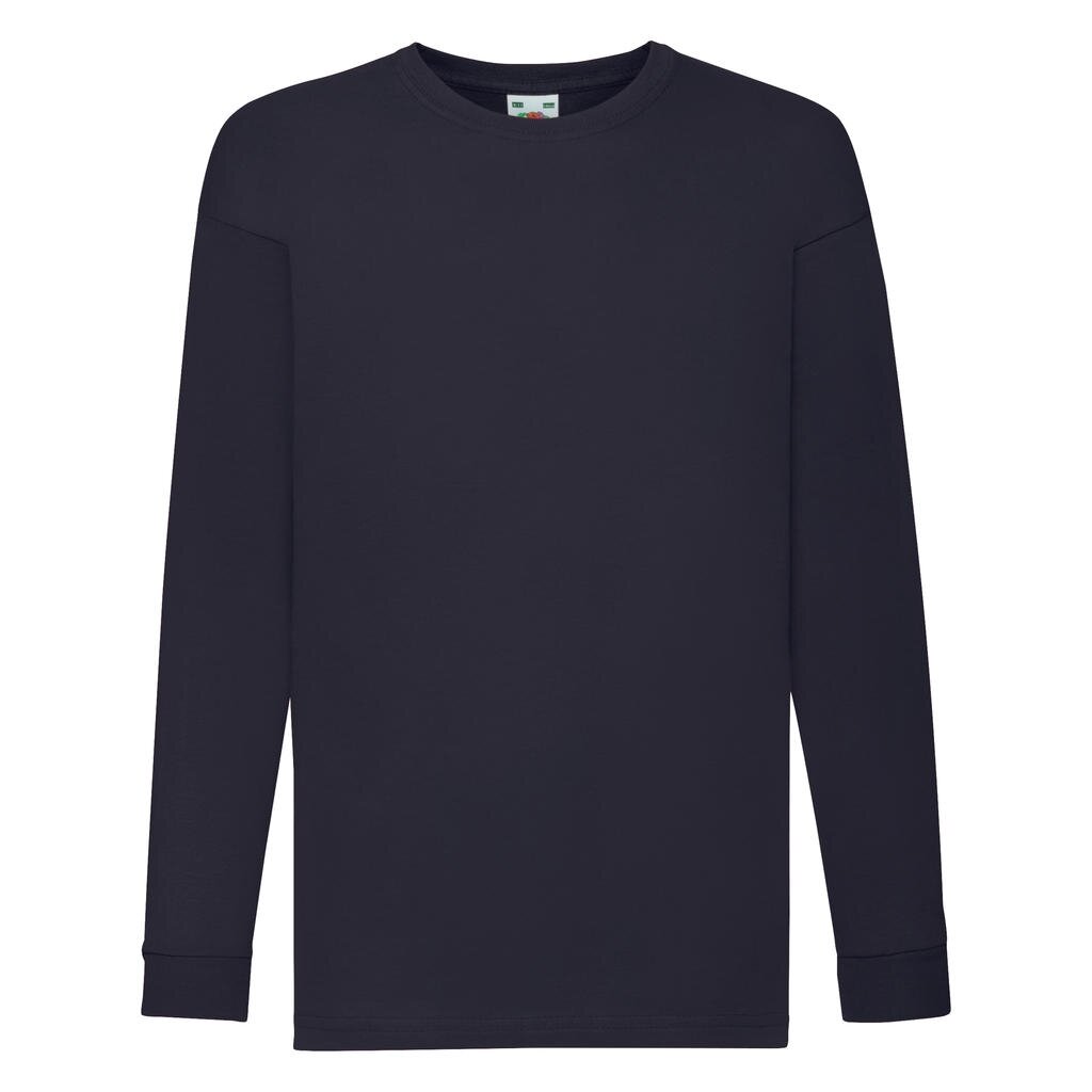 Bērnu T-krekls Fruit of the Loom Valueweight ar garām piedurknēm 185.01 14 Bērnu T-krekls Fruit of the Loom Valueweight ar garām piedurknēm 185.01 14