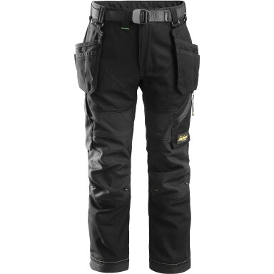 Bērnu bikses ar noņemamām iekarināmām kabatām FlexiWork SNICKERS WORKWEAR