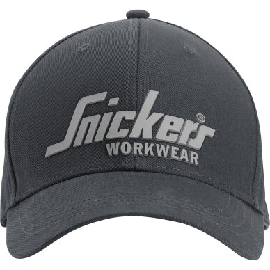 Beanie ar SNICKERS WORKWEAR logo, pelēka