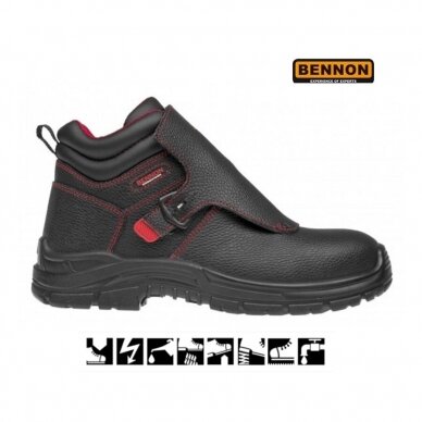 Suvirintojų batai Bennon Welder S3 SRC HRO 2 Suvirintojų batai Bennon Welder S3 SRC HRO 2