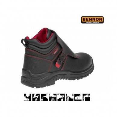 Suvirintojų batai Bennon Welder S3 SRC HRO 1 Suvirintojų batai Bennon Welder S3 SRC HRO 1