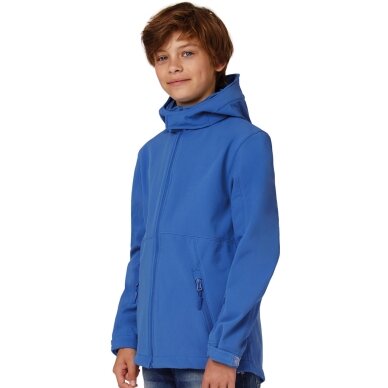 Bērnu B&C Softshell 810.42 jaka zālei un lietum 1 Bērnu B&C Softshell 810.42 jaka zālei un lietum 1