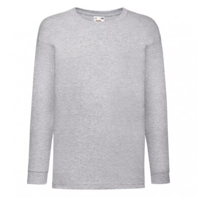 Bērnu T-krekls Fruit of the Loom Valueweight ar garām piedurknēm 185.01 5 Bērnu T-krekls Fruit of the Loom Valueweight ar garām piedurknēm 185.01 5