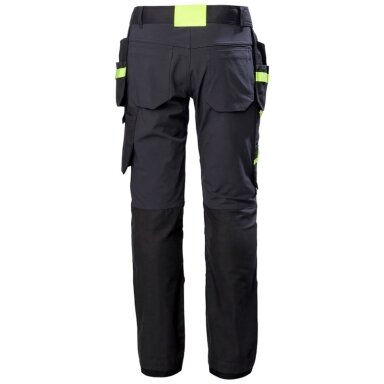 Kelnės HELLY HANSEN Oxford 4X Cons Pant, pilka/juoda Kelnės HELLY HANSEN Oxford 4X Cons Pant, pilka/juoda
