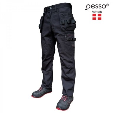 Bikses Pesso Ripstop Pro KD115B, melnas