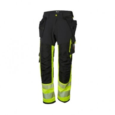 Kelnės su šviesą atspindinčiais elementais HELLY HANSEN ICU, geltonos Kelnės su šviesą atspindinčiais elementais HELLY HANSEN ICU, geltonos