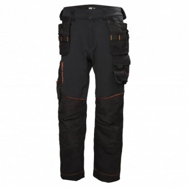 Kelnės HELLY HANSEN Chelsea Evolution Cons, juodos Kelnės HELLY HANSEN Chelsea Evolution Cons, juodos