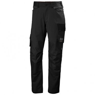Kelnės HELLY HANSEN Oxford 4X CNCT, juodos Kelnės HELLY HANSEN Oxford 4X CNCT, juodos
