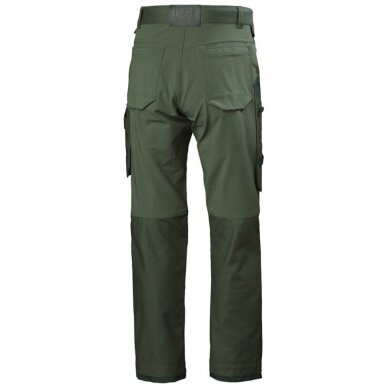 Kelnės HELLY HANSEN Oxford 4X CNCT, žalios 1 Kelnės HELLY HANSEN Oxford 4X CNCT, žalios 1