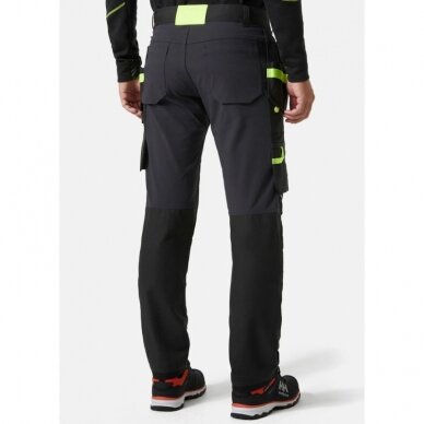 Kelnės HELLY HANSEN Oxford 4X Cons Pant, pilka/juoda 6 Kelnės HELLY HANSEN Oxford 4X Cons Pant, pilka/juoda 6