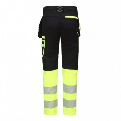 Bikses Pesso JUPITER 175HVG Ripstop stretch, melnas/dzeltenas 3 Bikses Pesso JUPITER 175HVG Ripstop stretch, melnas/dzeltenas 3