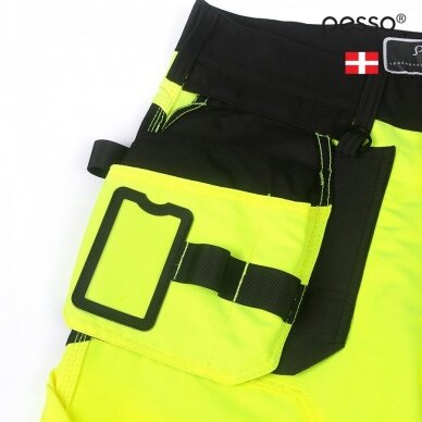 Bikses Pesso KD135G HI-VIS Uranus, dzeltenas 11